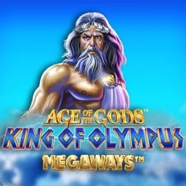 Official Slots logo: Age Of The Gods: King of Olympus Megaways by Origins at Catspins Casino