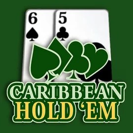 Caribbean Hold'em logo by Habanero at Catspins Casino
