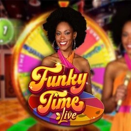 Funky Time game by Evolution – logo hosted on Catspins Casino
