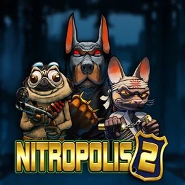 Nitropolis 2 casino game by ELK Studios – featured logo at Catspins Casino