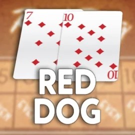 Red Dog slot logo by Rival at Catspins Casino