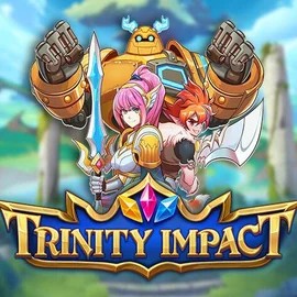 Trinity Impact logo – Slots by Play'n GO at Catspins Casino