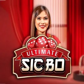 Ultimate Sic Bo slot visual from Ezugi available on catspinss.at