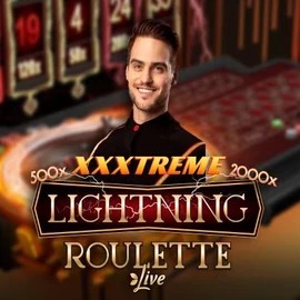 XXXtreme Lightning Roulette slot icon by Evolution, available at Catspins Casino